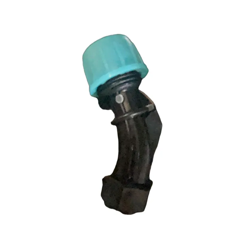 Пластиковая изогнутая односопловая распылительная насадка (1)