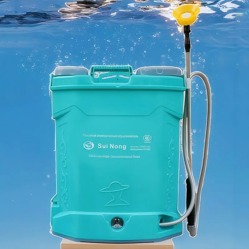 Электрические опрыскиватели также требуют ухода